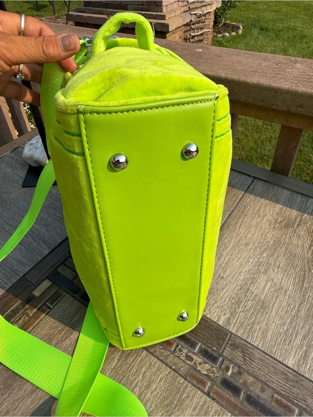 Marc Jacobs The Tote Bag in Neon Lime